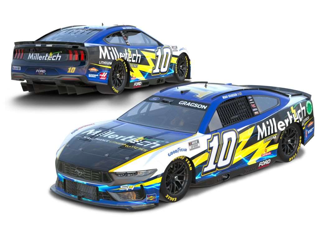 Preorder Noah Gragson 2024 MillerTech 1 64 Nascar Diecast