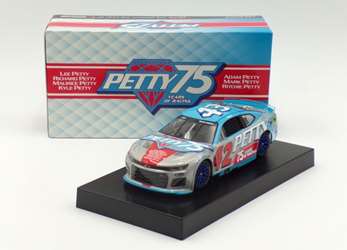 Petty Family 75 Years of Racing 1:24 Diamond Finish Nascar Diecast Petty Family, Nascar Diecast, 2024 Nascar Diecast, 1:24 Scale Diecast