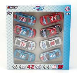 Petty Family 75 Years of Racing Commemorative 1:64 Nascar Diecast 8 Car Set Petty Family, Nascar Diecast, 2024 Nascar Diecast, 1:24 Scale Diecast