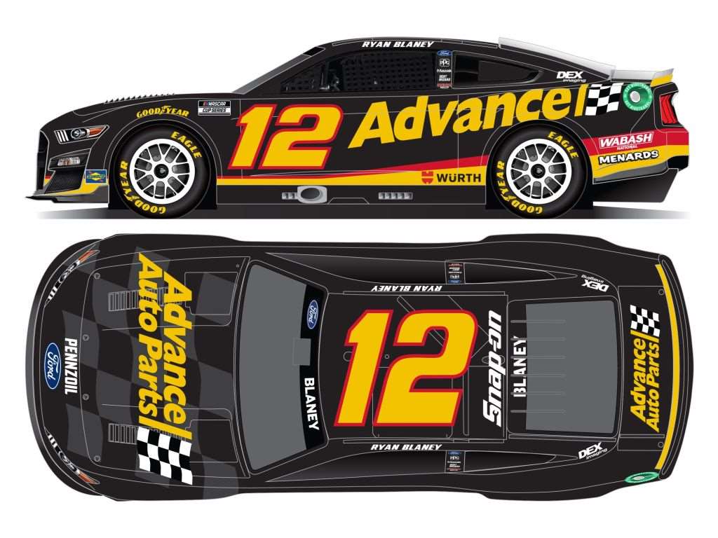 ryan blaney diecast cars