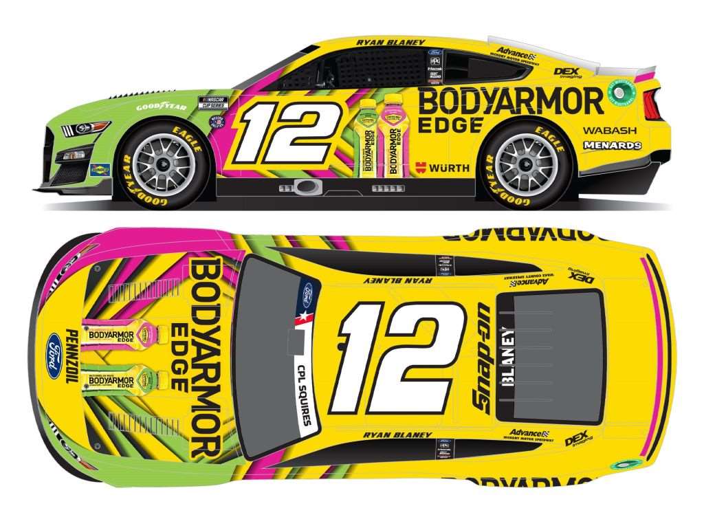 ryan blaney body armor diecast