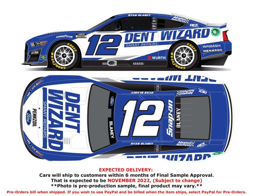 ryan blaney dent wizard hat