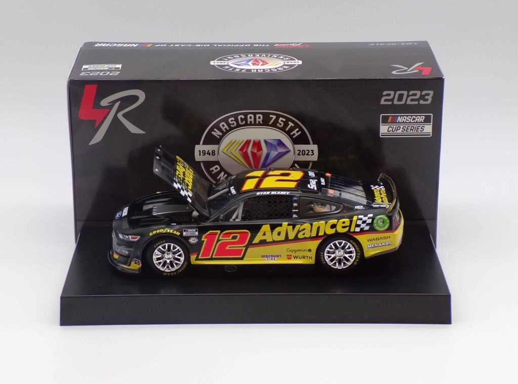 Ryan Blaney 2023 Advance Auto Parts 1 24 Nascar Diecast