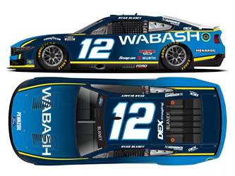 *Preorder* Ryan Blaney 2025 Wabash 1:64 Nascar Diecast Ryan Blaney, Nascar Diecast, 2025 Nascar Diecast, 1:64 Scale Diecast,