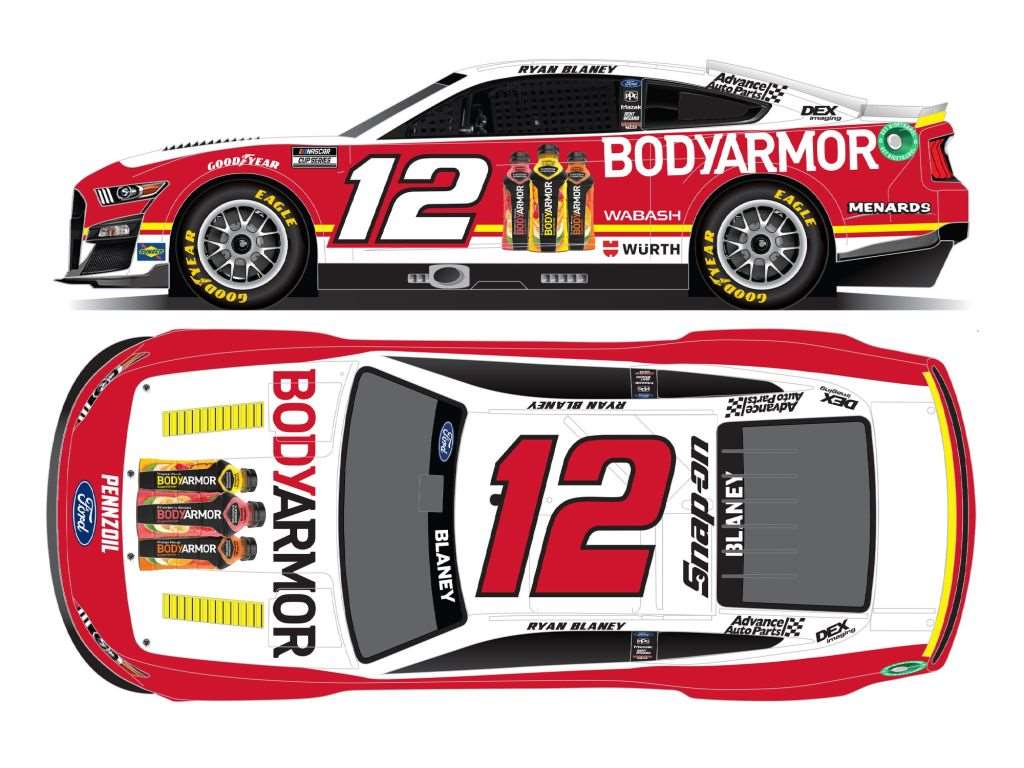 ryan blaney diecast cars