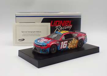 Shane Van Gisbergen Autographed 2024 Wendys 1:24 Nascar Diecast Shane Van Gisbergen, Nascar Diecast, 2024 Nascar Diecast, 1:24 Scale Diecast