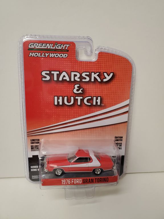 1976 Ford Gran Torino Starsky and Hutch, Red - Greenlight 44780A