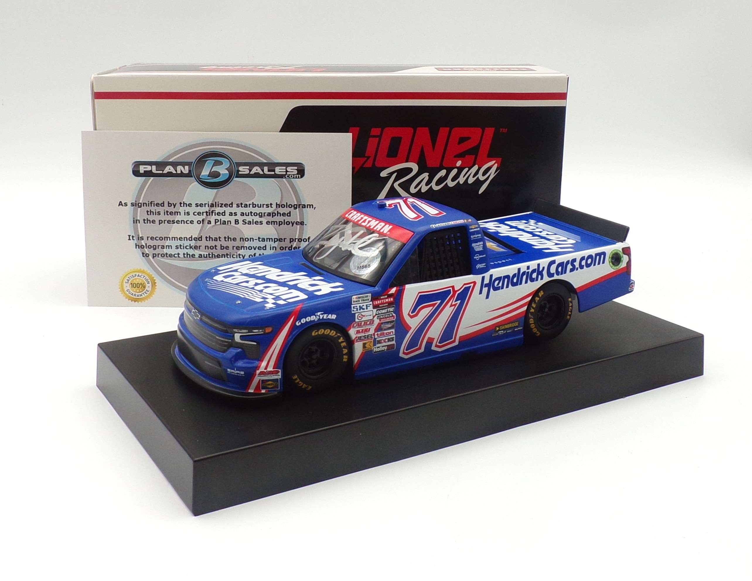 Autographed nascar diecast deals