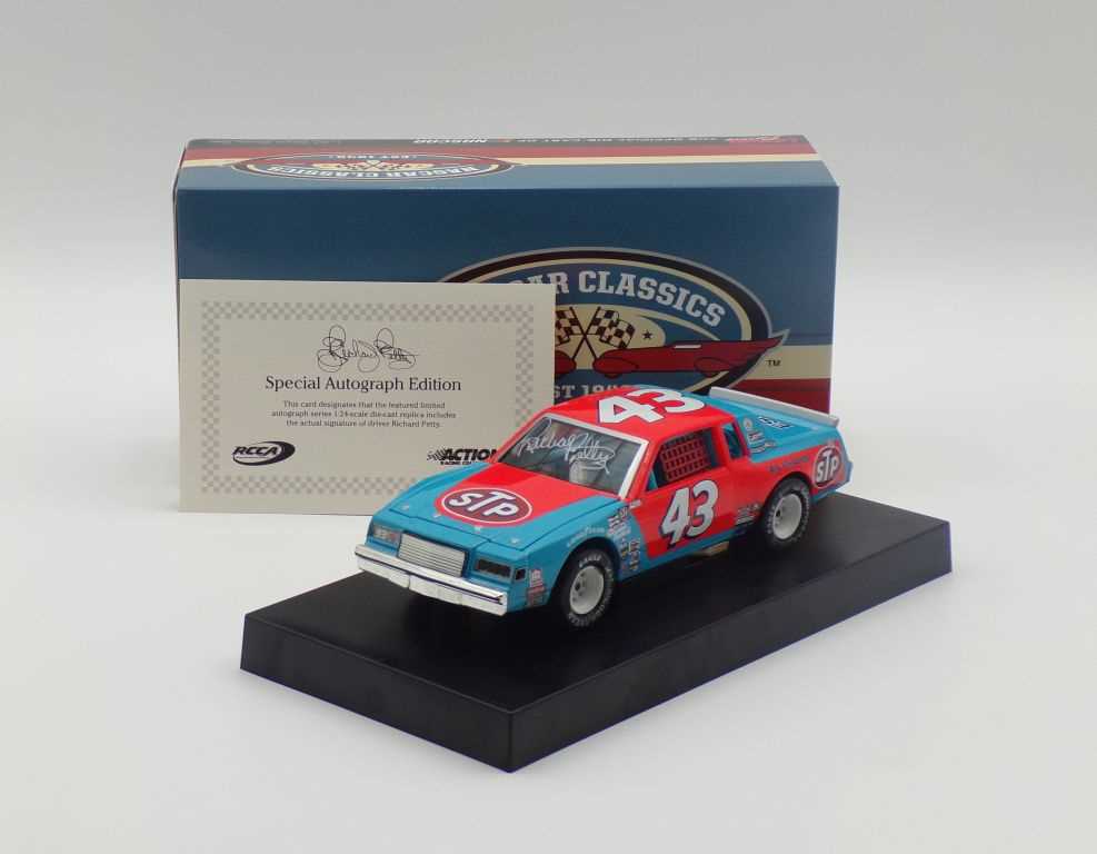 Richard petty hot sale autographed diecast