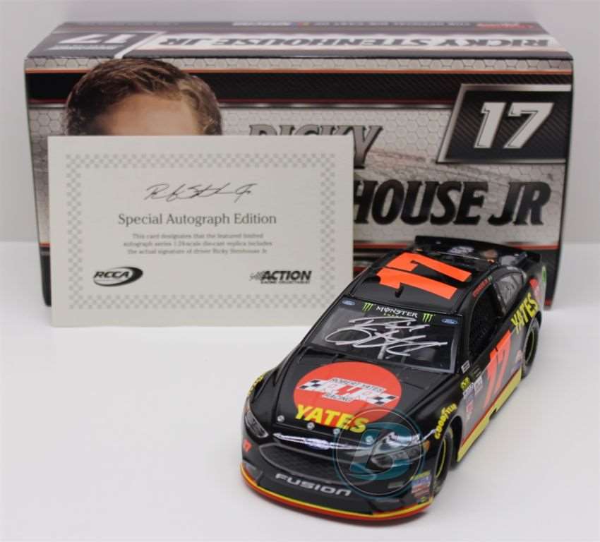 Ricky Stenhouse Jr Autographed 2017 Robert Yates Tribute 1:24 Nascar Diecast