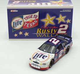 Rusty Wallace 1999 Miller Lite / True To Texas 1:24 Nascar Diecast Bank Rusty Wallace 1999 Miller Lite / True To Texas 1:24 Nascar Diecast Bank