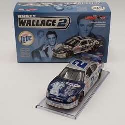 Rusty Wallace 2002 Miller Lite / Elvis 25th Annivversary 1:24 Nascar Diecast Rusty Wallace 2002 Miller Lite / Elvis 25th Annivversary 1:24 Nascar Diecast