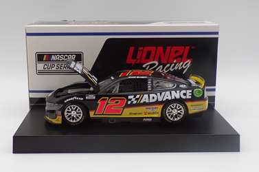 Ryan Blaney 2024 Advance Auto Parts 1:24 Nascar Diecast - FOIL NUMBER DIECAST Ryan Blaney, Nascar Diecast, 2024 Nascar Diecast, 1:24 Scale Diecast