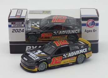 Ryan Blaney 2024 Advance Auto Parts 1:64 Nascar Diecast - FOIL NUMBER DIECAST Ryan Blaney, Nascar Diecast, 2024 Nascar Diecast, 1:64 Scale Diecast,