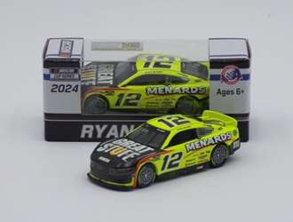 Ryan Blaney 2024 Menards/Great Stuff 1:64 Nascar Diecast Ryan Bleny, Nascar Diecast, 2024 Nascar Diecast, 1:64 Scale Diecast,