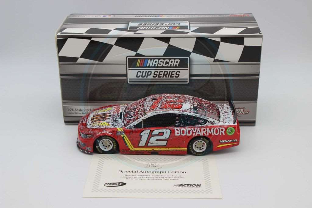 Ryan shops Blaney Autograph Win