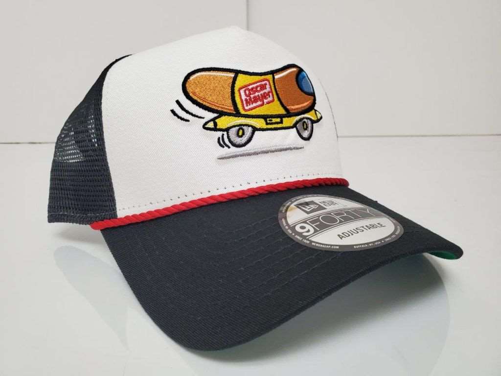 ryan newman oscar mayer hat