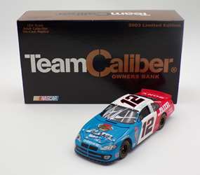 Ryan Newman Dual Autographed 2003 Alltel 1:24 Team Caliber Owners Series Diecast Bank Ryan Newman Autographed 2003 Alltel 1:24 Team Caliber Owners Series Diecast Bank