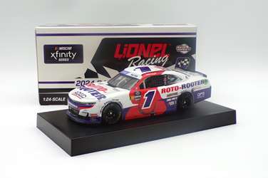 Sam Mayer 2024 Roto-Rooter Iowa 6/15 Race Win 1:24 Nascar Diecast - Xfinity Series Sam Mayer, Nascar Diecast, 2024 Nascar Diecast, 1:24 Scale Diecast