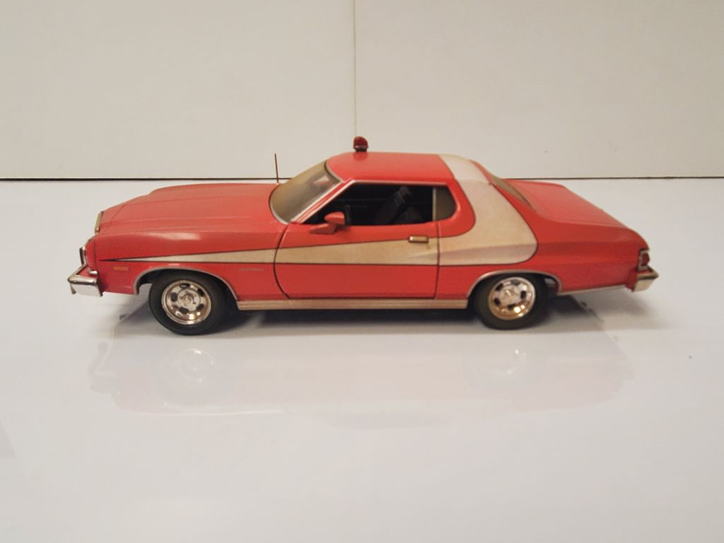 1976 Ford Gran Torino Rouge Starsky et Hutch 1975-1979 Série TV 1