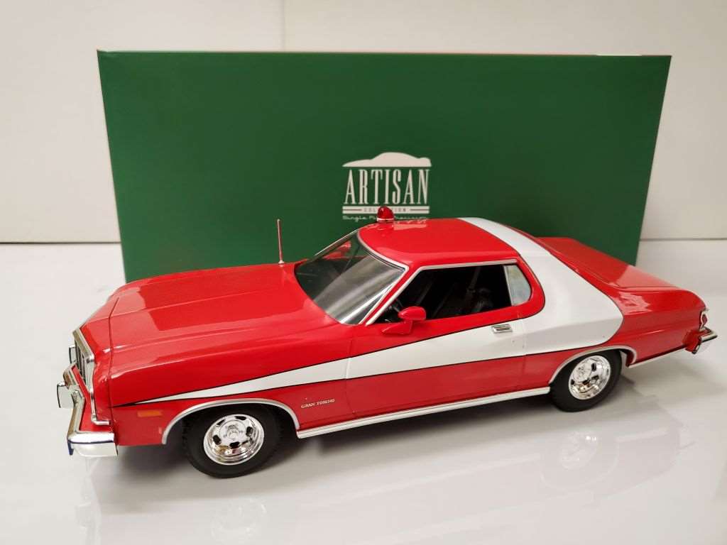 Starsky and Hutch (1975-79 Tv Series) 1:18 Artisan Collection - 1976 Ford  Gran Torino