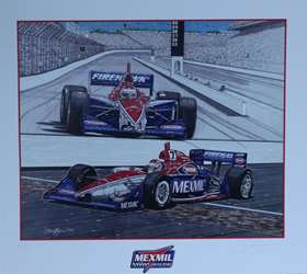 Stephan Gregoire #7 Mexmil Racing 2000 Original Artist Proof Sam Bass Print 22 X 25" Stephan Gregoire #7 Mexmil Racing 2000 Original Sam Bass Artist Proof Print 22 X 25"