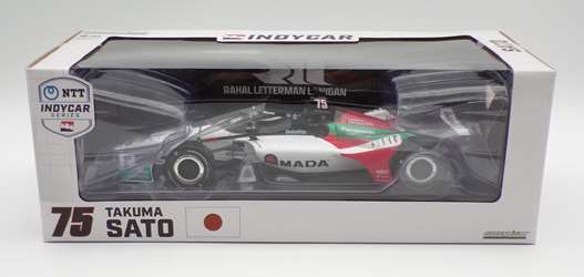 Takuma Sato 2024 #75 Rahal Letterman Lanigan Racing / Amada - NTT IndyCar Series 1:18 Scale IndyCar Diecast Takuma Sato, 2024,1:18, diecast, greenlight, Indy