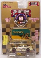 Ted Musgrave 1998 Nascar 50th Anniversary Gold / Primestar 1:64 Nascar Diecast Commemorative Series Ted Musgrave 1998 Nascar 50th Anniversary Gold 1:64 Nascar Diecast Commemorative Series