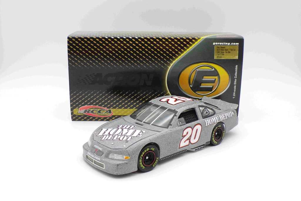 Tony Stewart 2001 Home Depot / Test Car 1:24 RCCA Elite Nascar Diecast