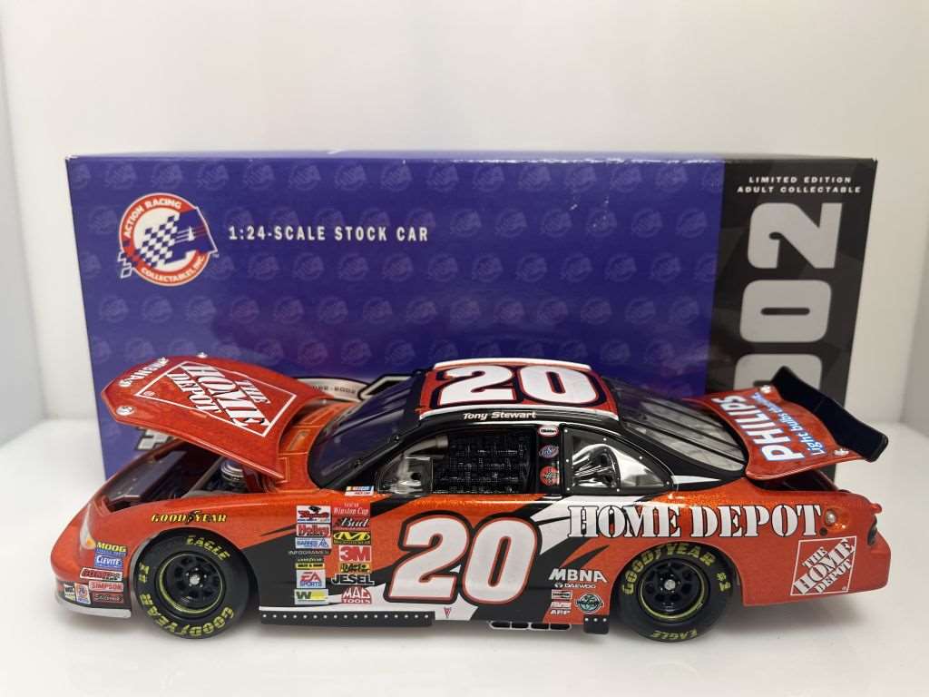 Tony stewart 2002 championship cheap diecast car