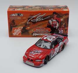 Tony Stewart Multi Autographed 2002 Home Depot / 2002 Winston Cup Championship 1:24 Nascar Diecast Tony Stewart Multi Autographed 2002 Home Depot / 2002 Winston Cup Championship 1:24 Nascar Diecast