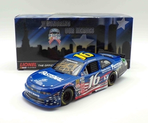 Trevor Bayne Autographed 2011 Fastenal 9/11 Honoring Our Heroes 1:24 Nascar Diecast Trevor Bayne Autographed 2011 Fastenal 9/11 Honoring Our Heroes 1:24 Nascar Diecast