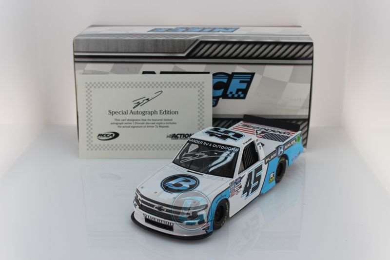 Ty Majeski Autographed 2020 Plan B Sales 2 1:24 Nascar Diecast