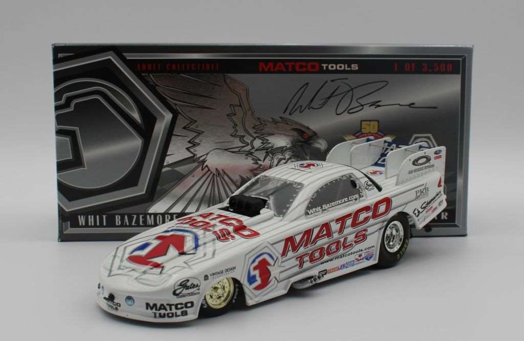 Whit Bazemore 2001 Matco Tools 1:24 Funny Car Diecast