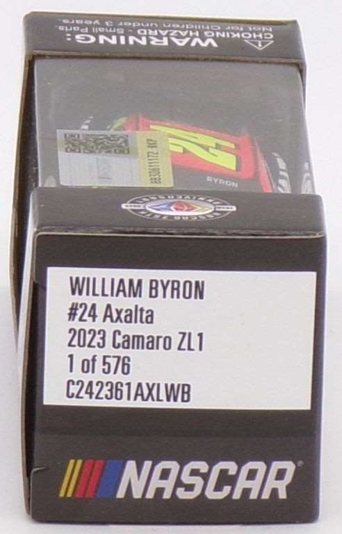 William Byron 2023 Axalta 1:64 Nascar Diecast